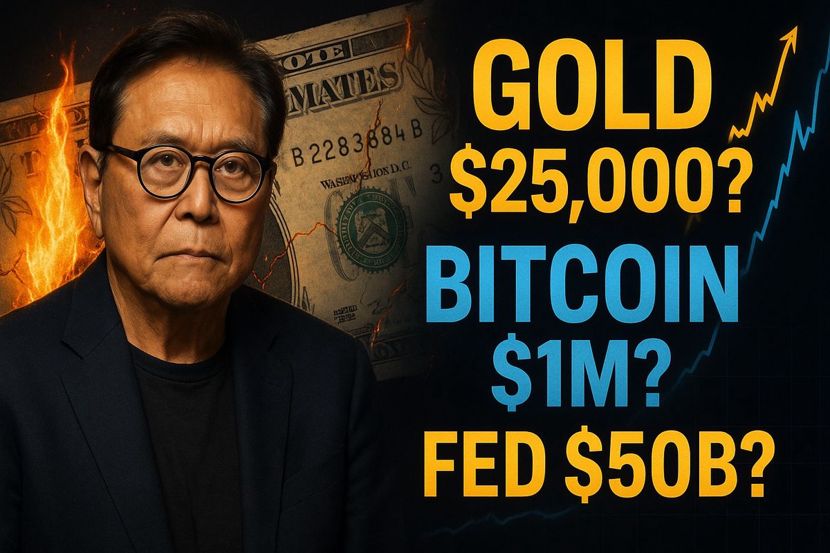 🇺🇸💰Чи справді все валиться? Роберт Кійосакі знову б’є на сполох — але що говорить реальність?