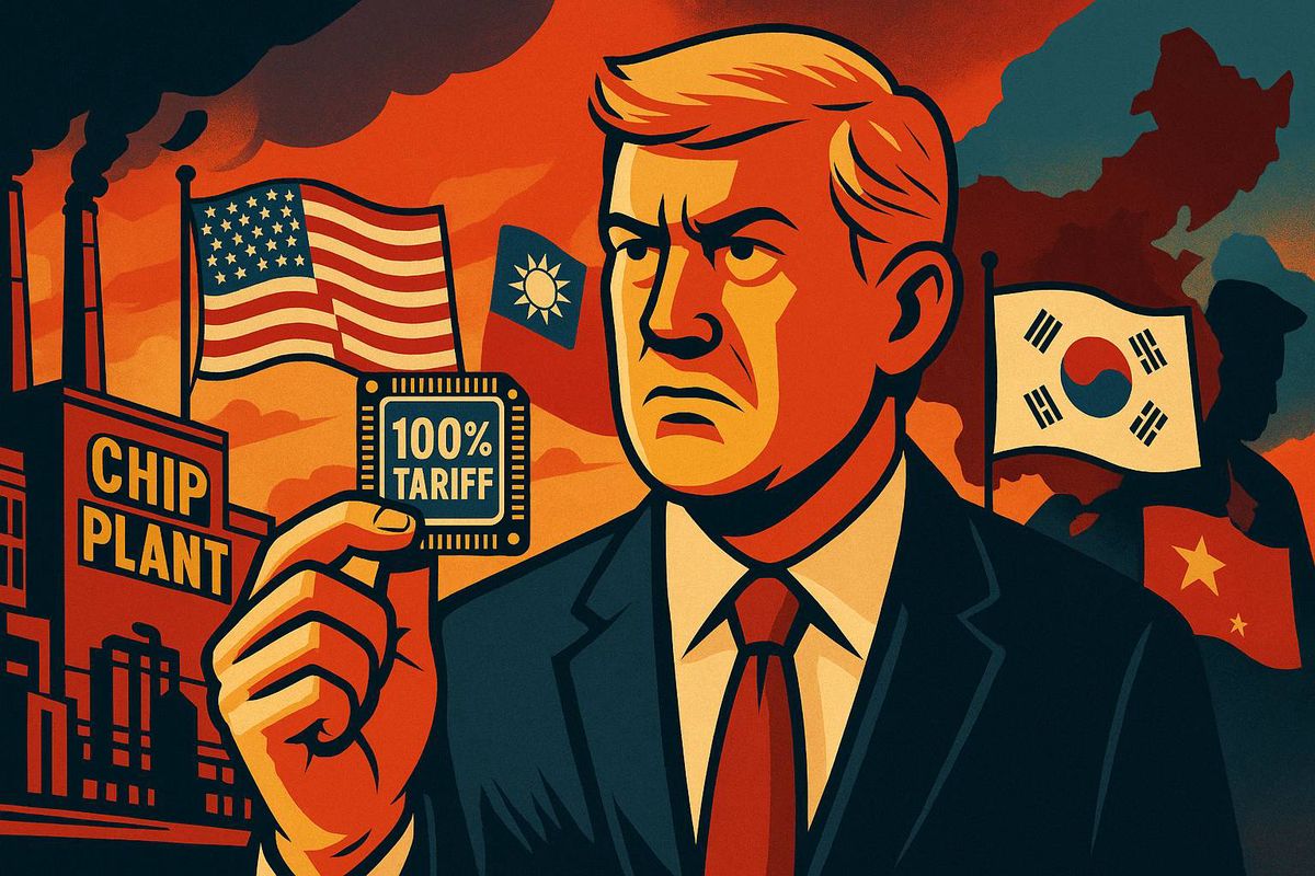 🇺🇸💻 Трамп вводить 100% мито на чипи: хто виграє, а хто втратить?